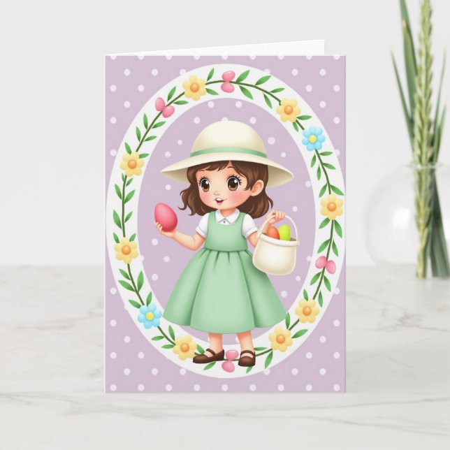Joyful Springtime Hunt Card (Front)