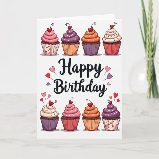Joyful Sprinkles Birthday Card (Front)