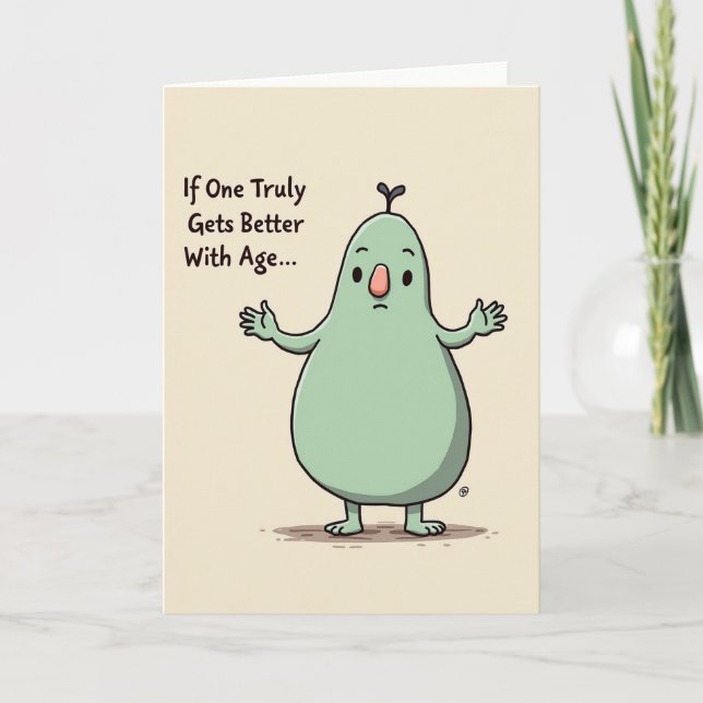 Joyful Sprout Character Card (Front)