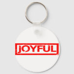 Joyful Stamp Keychain
