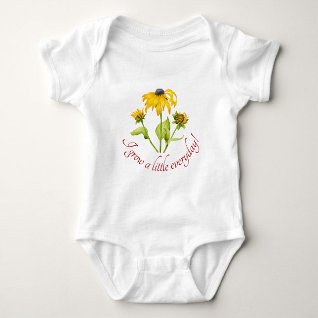 Joyful Summer on a Baby Bodysuit (B) (Front)