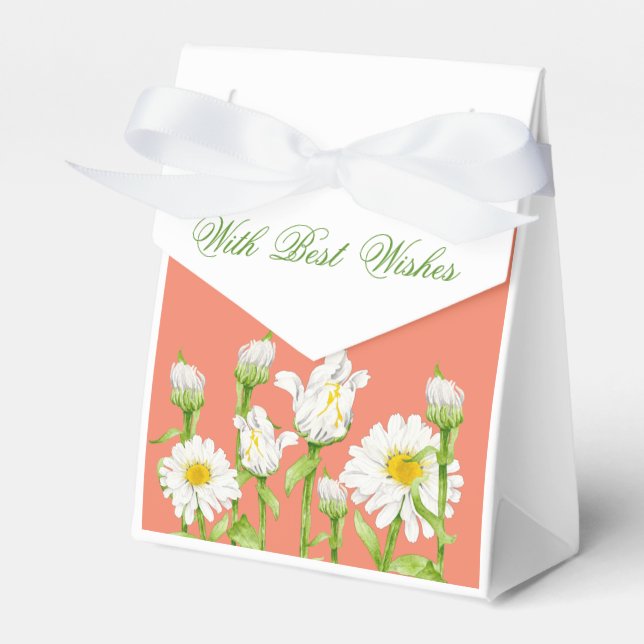 Joyful Summer on a Favor Box  (Front Side)
