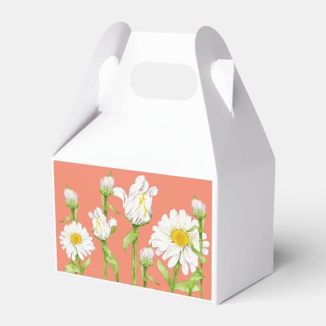Joyful Summer on a Gable Favor Box  (Front Side)