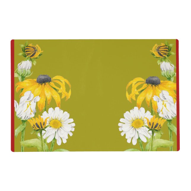 Joyful Summer on a Laminated Placemat (Front)