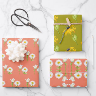 Joyful Summer on a Wrapping Paper Set