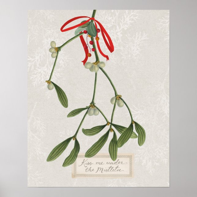 Joyful Tidings | Kiss Me Under The Mistletoe Poster (Front)