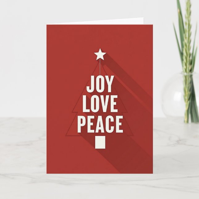 Joyful Tree Card (Front)