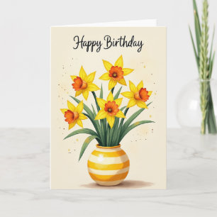 Joyful Trumpet Flower Card