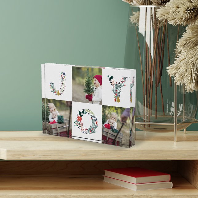 Joyful Type Holiday Photo Collage Block (Creator Uploaded)