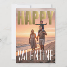 Joyful Valentine's Day PhotoPop Sunset Background