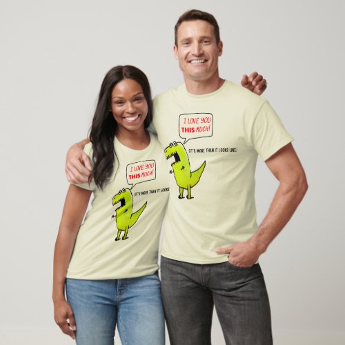 Joyful Valentines Fun Spread Laughter with Funny T_Shirt