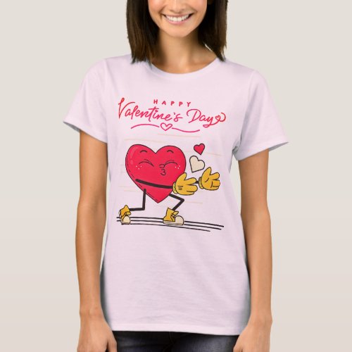 Joyful Valentines Fun Spread Laughter with Funny T_Shirt