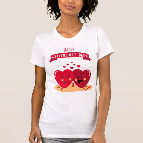 Joyful Valentines Fun Spread Laughter with Funny T_Shirt