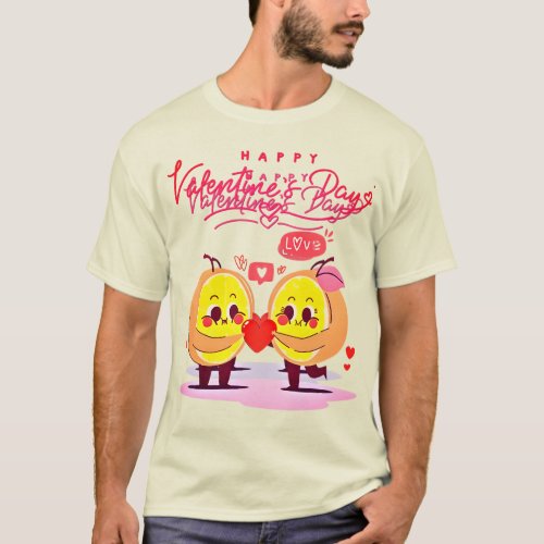 Joyful Valentines Fun Spread Laughter with Funny T_Shirt