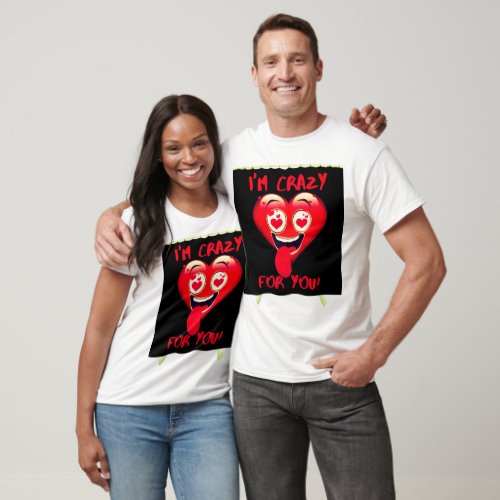 Joyful Valentines Fun Spread Laughter with Funny T_Shirt