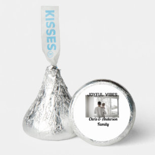 Joyful Vibes father son family Christmas holiday p Hershey®'s Kisses®