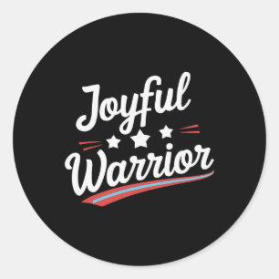 Joyful Warrior Kamala 2024 Joyful Warrior Classic Round Sticker