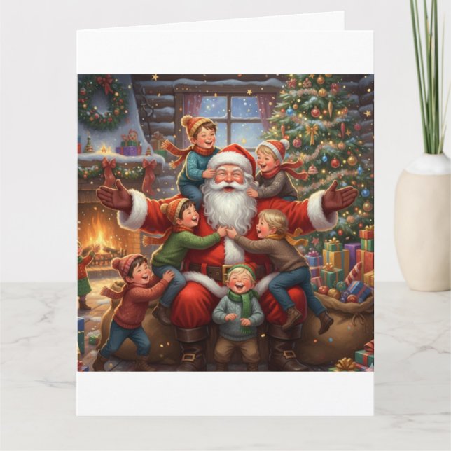 Joyful Whispers by the Tree Card (Front)