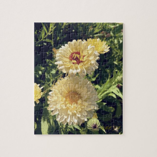 Joyful Yellow flower puzzle. Jigsaw Puzzle (Vertical)