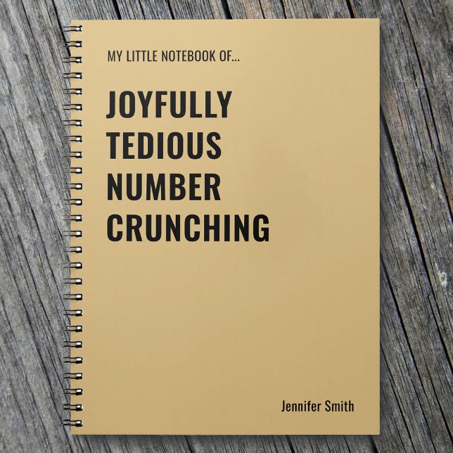 Joyfully Tedious Number Crunching Notebook (Creator Uploaded)