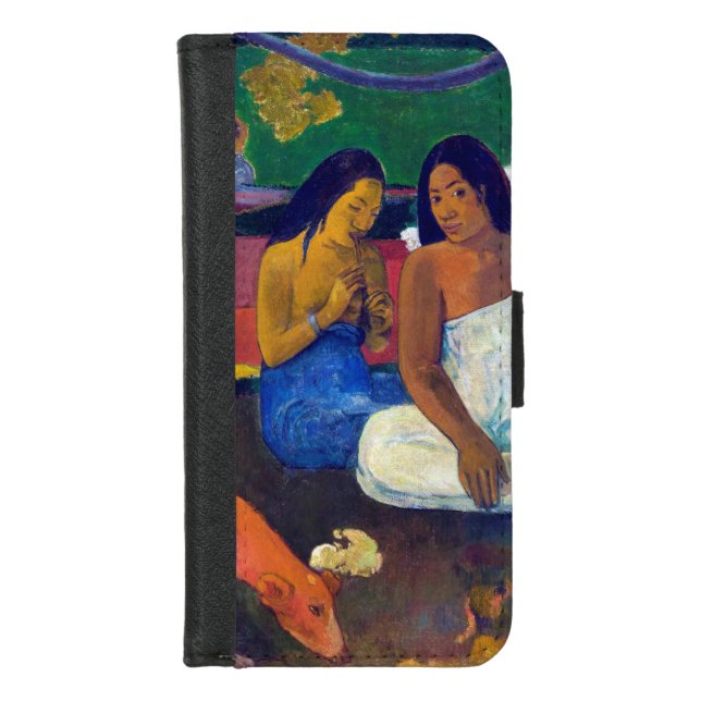 Joyfulness, Gauguin iPhone Wallet Case (Front)