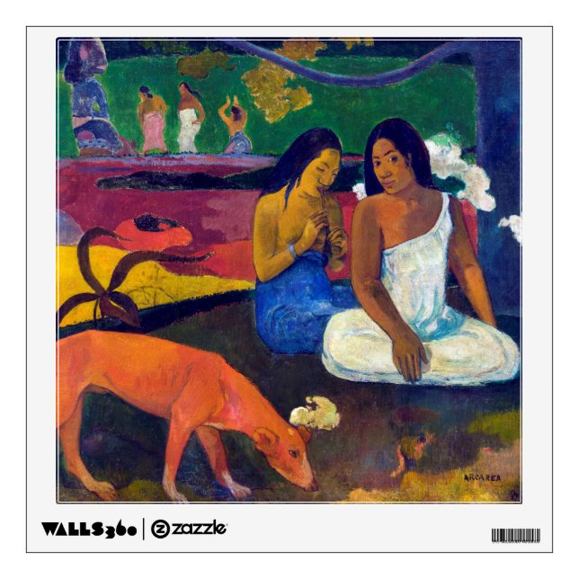 Joyfulness, Gauguin Wall Decal (Front)