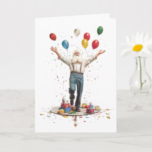 Joyous Birthday Celebration Card