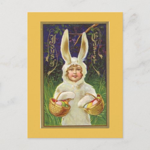 Joyous Easter Vintage Postcard