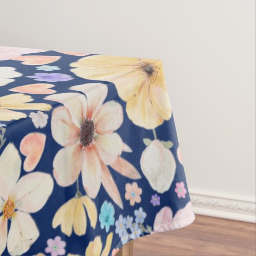 Joyous Flower Pattern Tablecloth