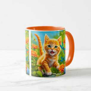 Joyous Kitten Mug