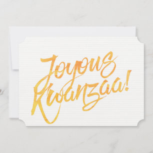 Joyous Kwanzaa