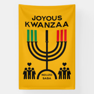 Joyous Kwanzaa Banner