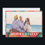 Joyous Kwanzaa Photo  Holiday Design<br><div class="desc">Joyous Kwanzaa Photo  Holiday Design</div>