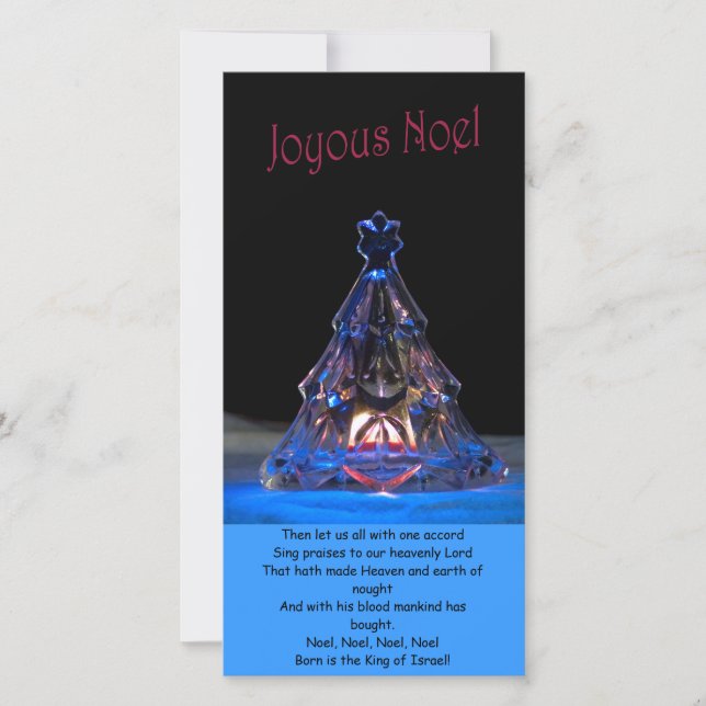 Joyous Noel Holiday Card (Front)