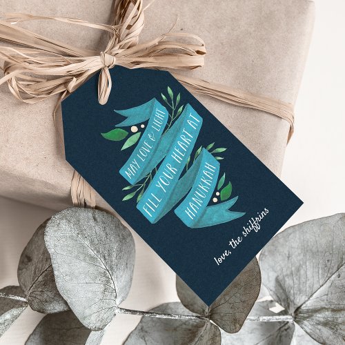 Joyous Tidings  Hanukkah Gift Tags