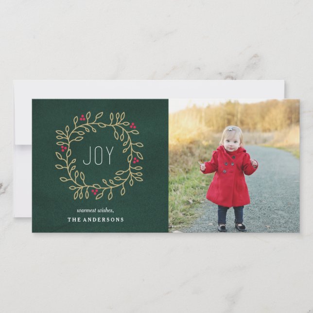 Joyous Tradition Holiday Card (Front)