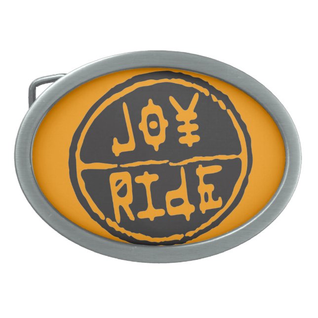 Joyride belt buckle (Front)