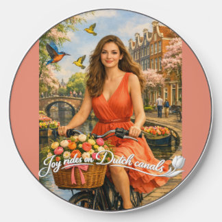 Joyride on the Dutch canals Wireless Charger