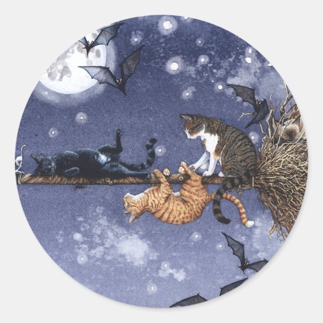 Joyriding Classic Round Sticker (Front)