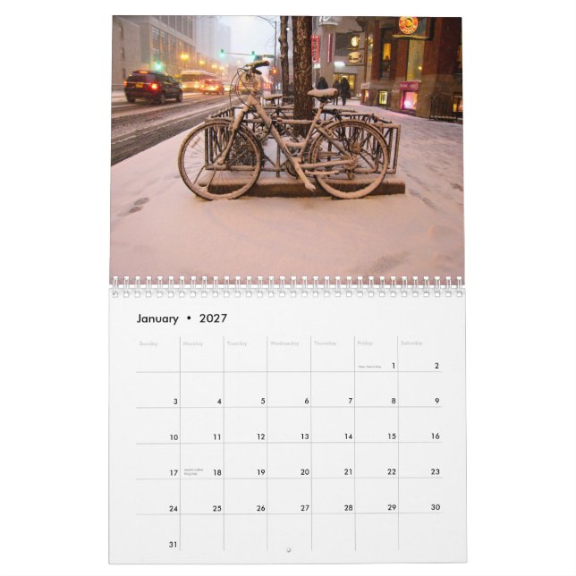 Joys of Bikes 2013 Calendar (Jan 2027)