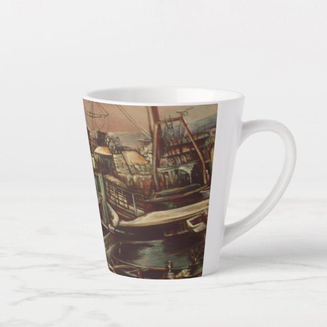 Joys of Jaffe Latte Mug (Right)