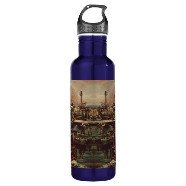 Joys of Jaffe Stainless Steel Water Bottle (Front)