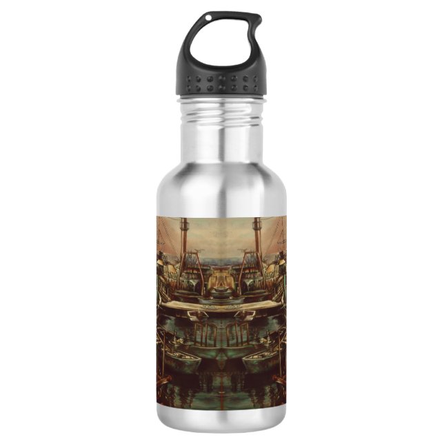 Joys of Jaffe Stainless Steel Water Bottle (Front)