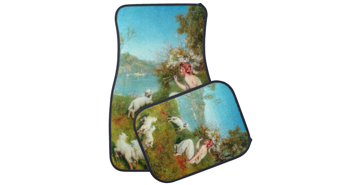 Joys of Spring (by John Collier) Car Floor Mat | Zazzle