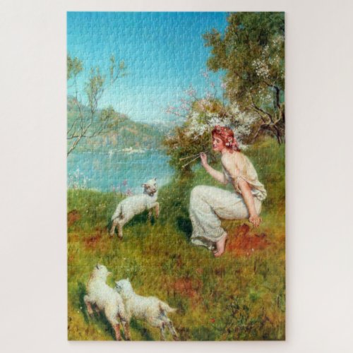 Joys of Spring by John Collier Jigsaw Puzzle