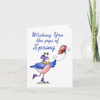 Joys of Spring - Greeting Card
