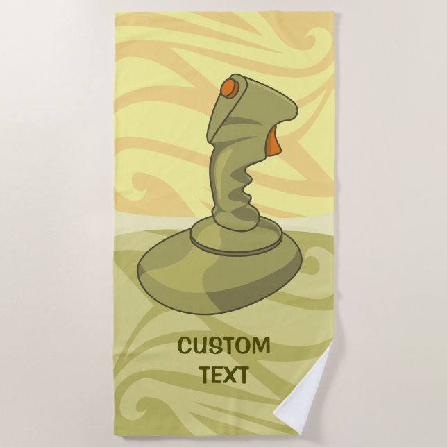 Joystick Beach Towel (Front)