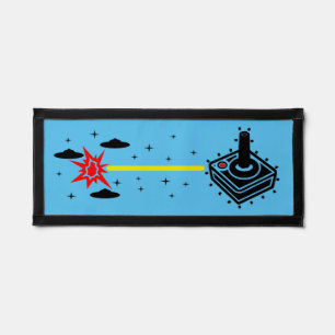 Joystick Space Saucers Pennant