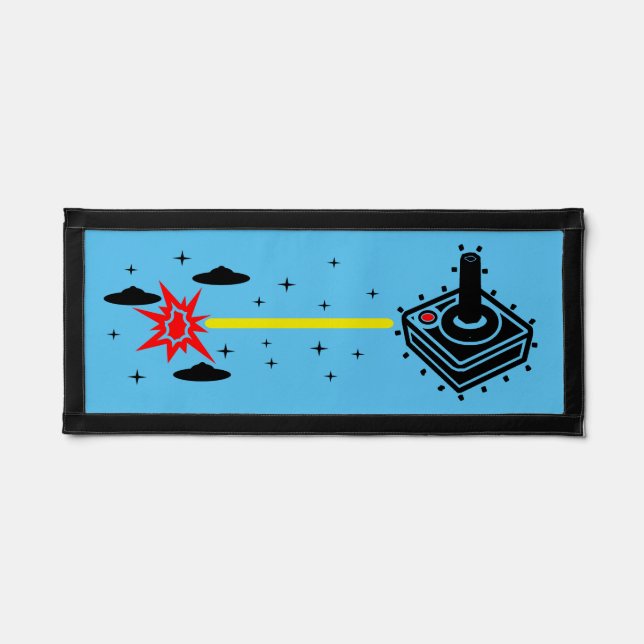 Joystick Space Saucers Pennant (Front)