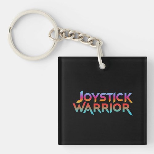Joystick Warrior Keychain